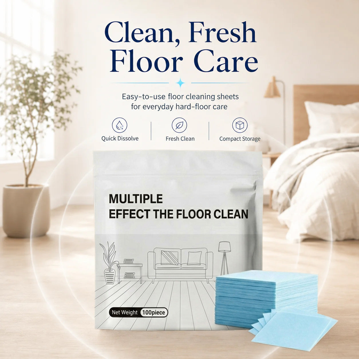 Effortless Deep Cleaning for Every Floor — In Just One Tablet